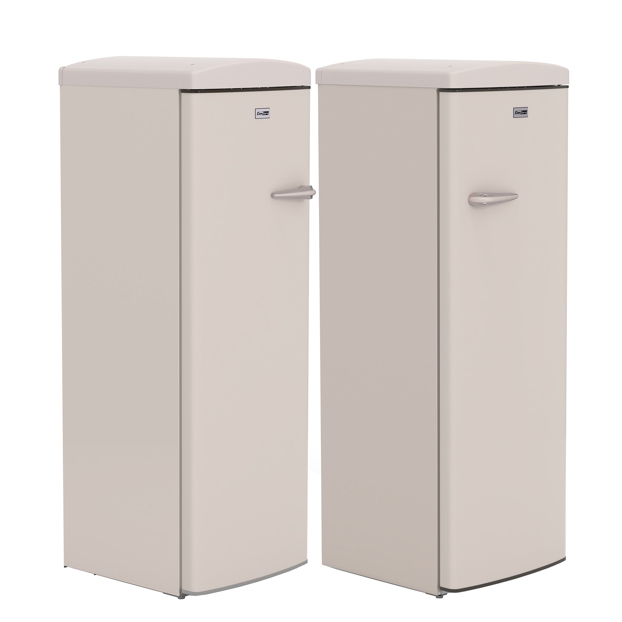 Conserv 24in Retro Set Refrigerator 11cf + Upright Freezer 8.3cf E-Star 110V Conserv 24in Retro Set Refrigerator 11cf + Upright Freezer 8.3cf E-Star 110V