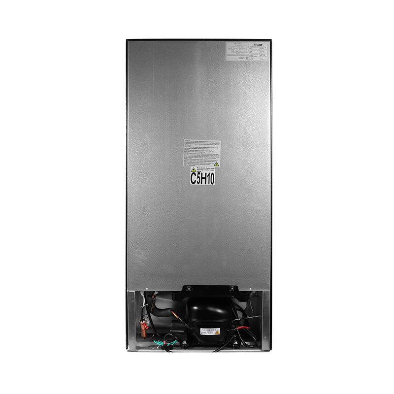 Conserv 19in STAINLESS Compact 2 Door Refrigerator 4.5cf Reversible Door 110V Conserv 19in STAINLESS Compact 2 Door Refrigerator 4.5cf Reversible Door 110V