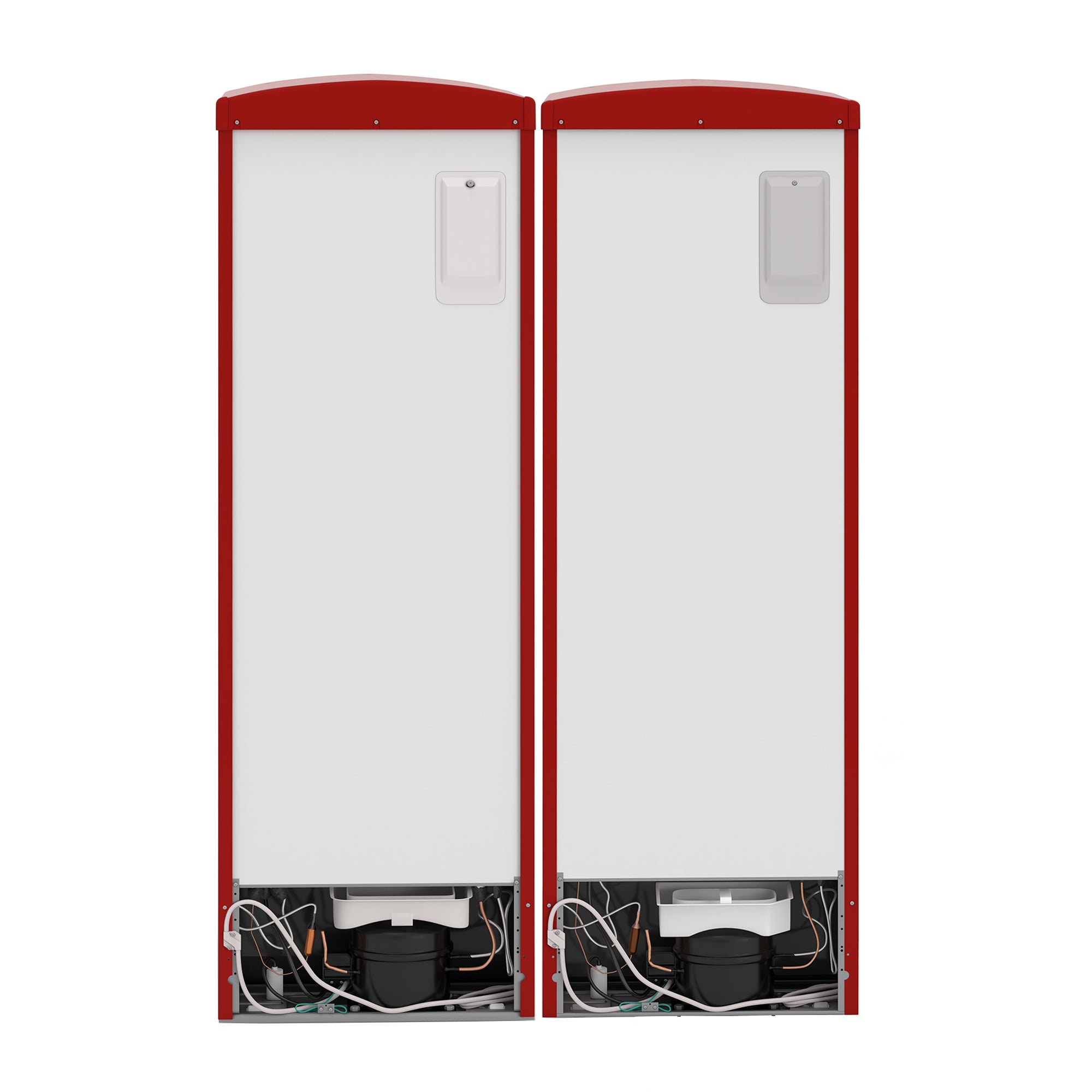 Conserv 24in Retro Set Refrigerator 11cf + Upright Freezer 8.3cf E-Star 110V Conserv 24in Retro Set Refrigerator 11cf + Upright Freezer 8.3cf E-Star 110V