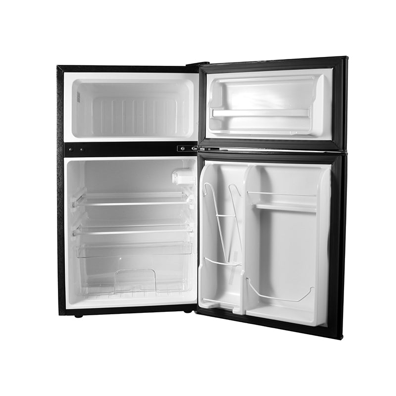 ConServ 3 cu.ft 2 Door Mini Freestanding Refrigerator with Freezer in Stainless