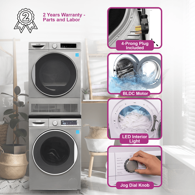 Conserv LUXURY Washer 2.2cf 110V+Condensing Dryer 4cf 220V 2 Year Warranty Conserv LUXURY Washer 2.2cf 110V+Condensing Dryer 4cf 220V 2 Year Warranty