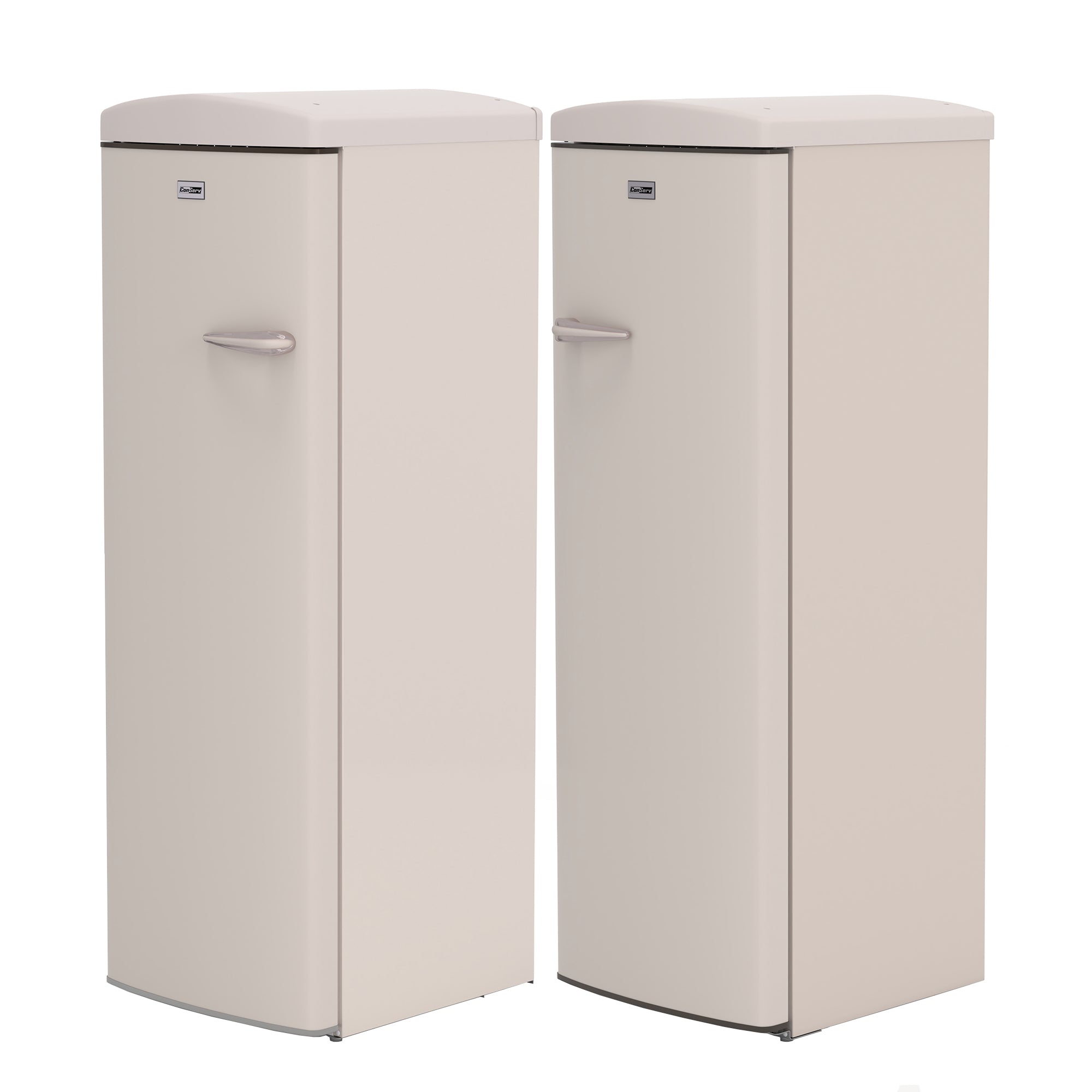 Conserv 24in Retro Set Refrigerator 11cf + Upright Freezer 8.3cf E-Star 110V Conserv 24in Retro Set Refrigerator 11cf + Upright Freezer 8.3cf E-Star 110V
