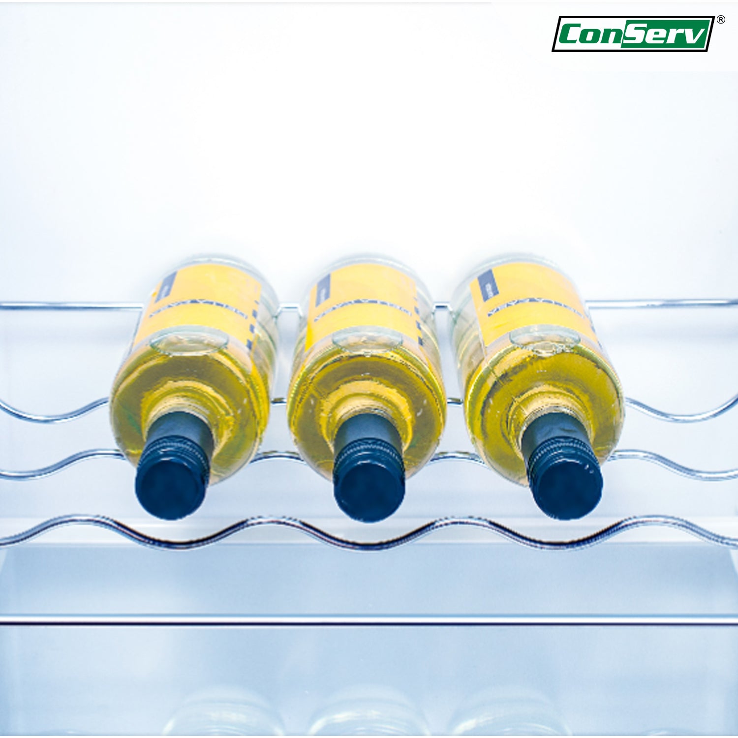 Conserv 11.5cf Tall Frost Free Ref-Freezer 24in Wine Rack E-Star 43dB Stainless Conserv 11.5cf Tall Frost Free Ref-Freezer 24in Wine Rack E-Star 43dB Stainless
