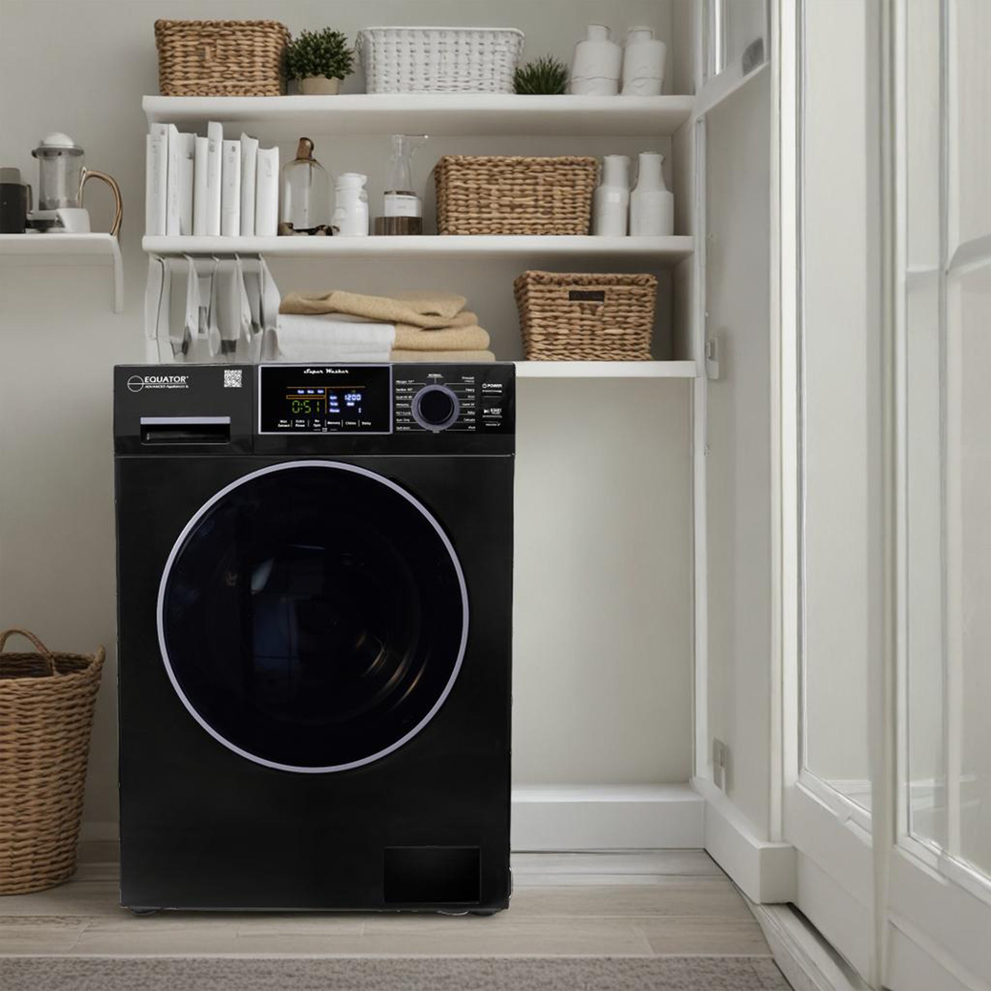Conserv Compact Washer 1.6cf/15lbs Sani Allergen PET CYCLE 15 Programs 110V Conserv Compact Washer 1.6cf/15lbs Sani Allergen PET CYCLE 15 Programs 110V