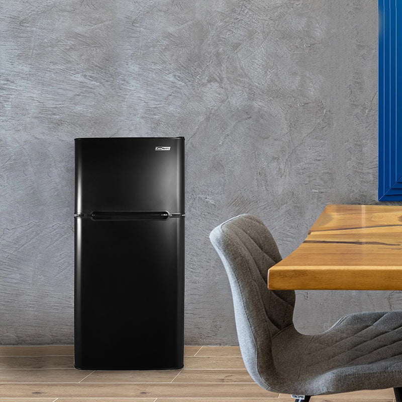 Conserv 19in STAINLESS Compact 2 Door Refrigerator 4.5cf Reversible Door 110V Conserv 19in STAINLESS Compact 2 Door Refrigerator 4.5cf Reversible Door 110V