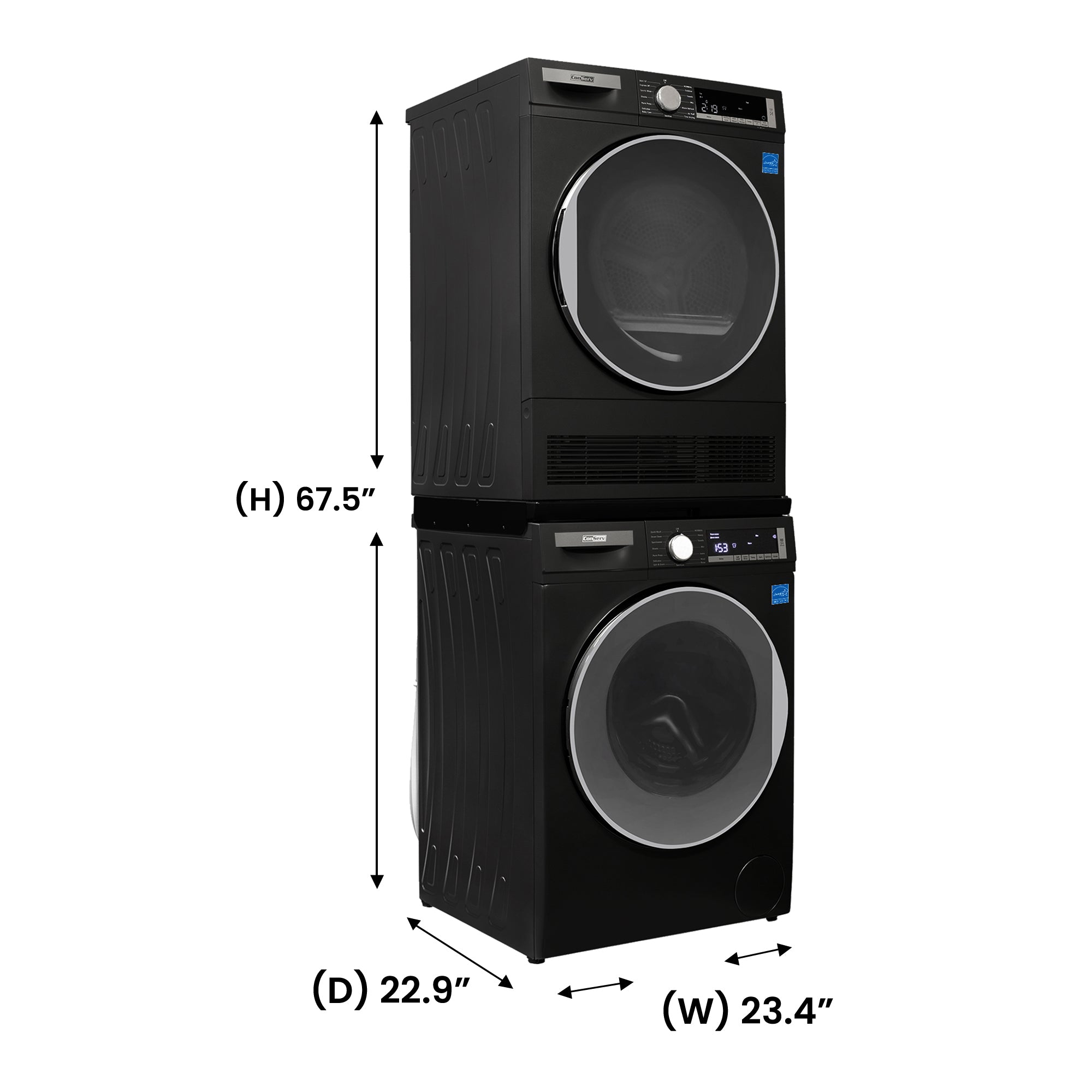 Conserv LUXURY Washer 2.2cf 110V+Condensing Dryer 4cf 220V 2 Year Warranty Conserv LUXURY Washer 2.2cf 110V+Condensing Dryer 4cf 220V 2 Year Warranty