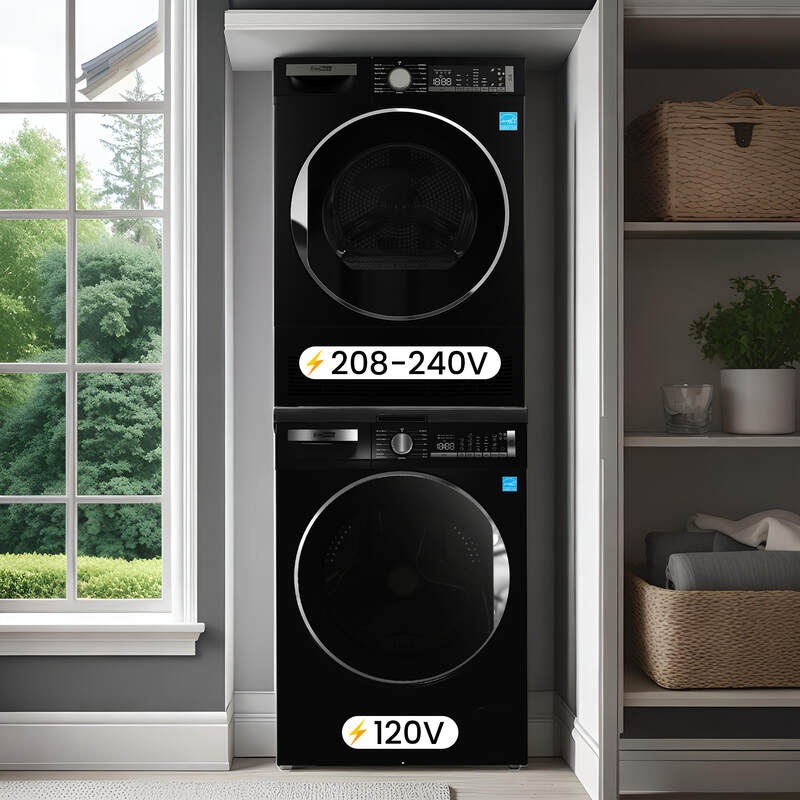 Conserv LUXURY Washer 2.2cf 110V+Condensing Dryer 4cf 220V 2 Year Warranty Conserv LUXURY Washer 2.2cf 110V+Condensing Dryer 4cf 220V 2 Year Warranty