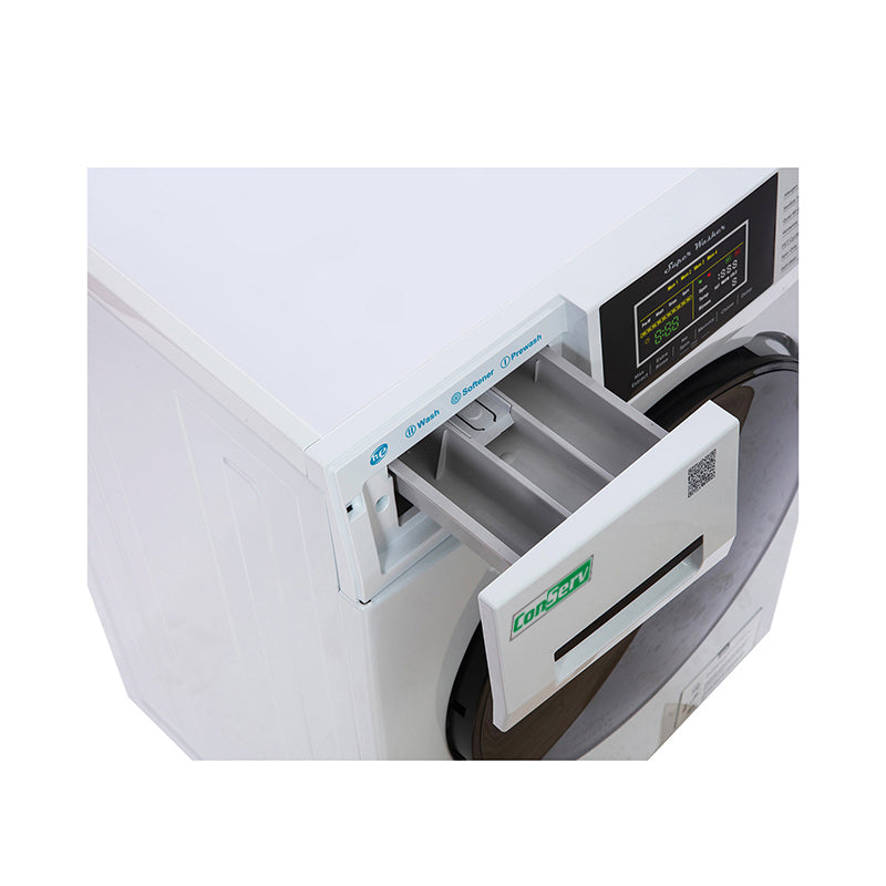 Conserv Compact Washer 1.6cf/15lbs Sani Allergen PET CYCLE 15 Programs 110V Conserv Compact Washer 1.6cf/15lbs Sani Allergen PET CYCLE 15 Programs 110V