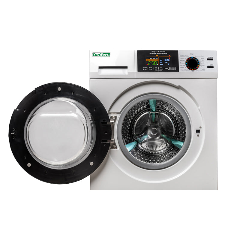 Conserv Super Washer 1.9cf/18lbs Sani Allergen Winterize 1400RPM White 110V Conserv Super Washer 1.9cf/18lbs Sani Allergen Winterize 1400RPM White 110V