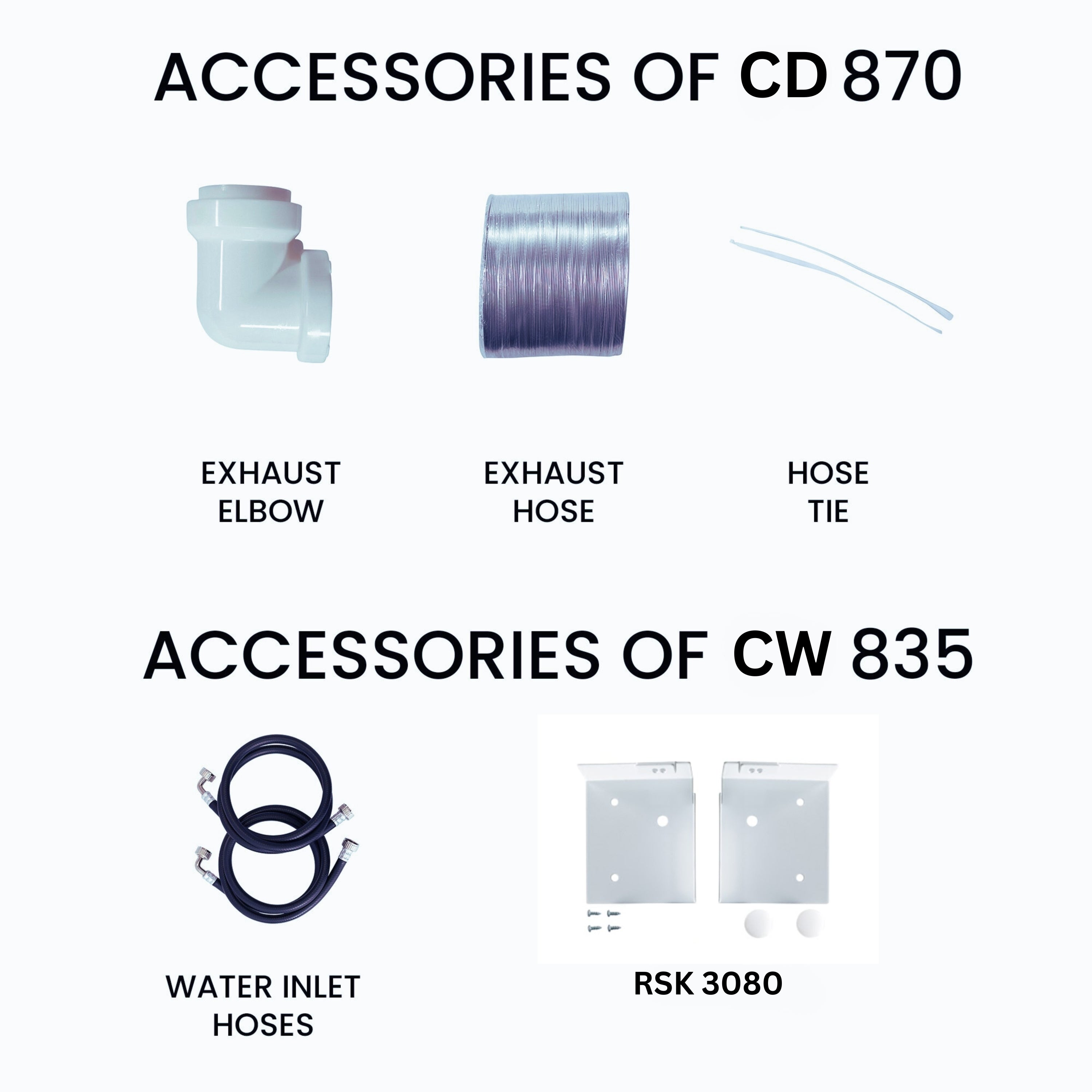 Conserv 110V STANDARD STACKABLE CW 835 18 lbs Washer 1.9cf + CD 870 Vented Sensor Dryer 4cf Conserv 110V STANDARD STACKABLE CW 835 18 lbs Washer 1.9cf + CD 870 Vented Sensor Dryer 4cf