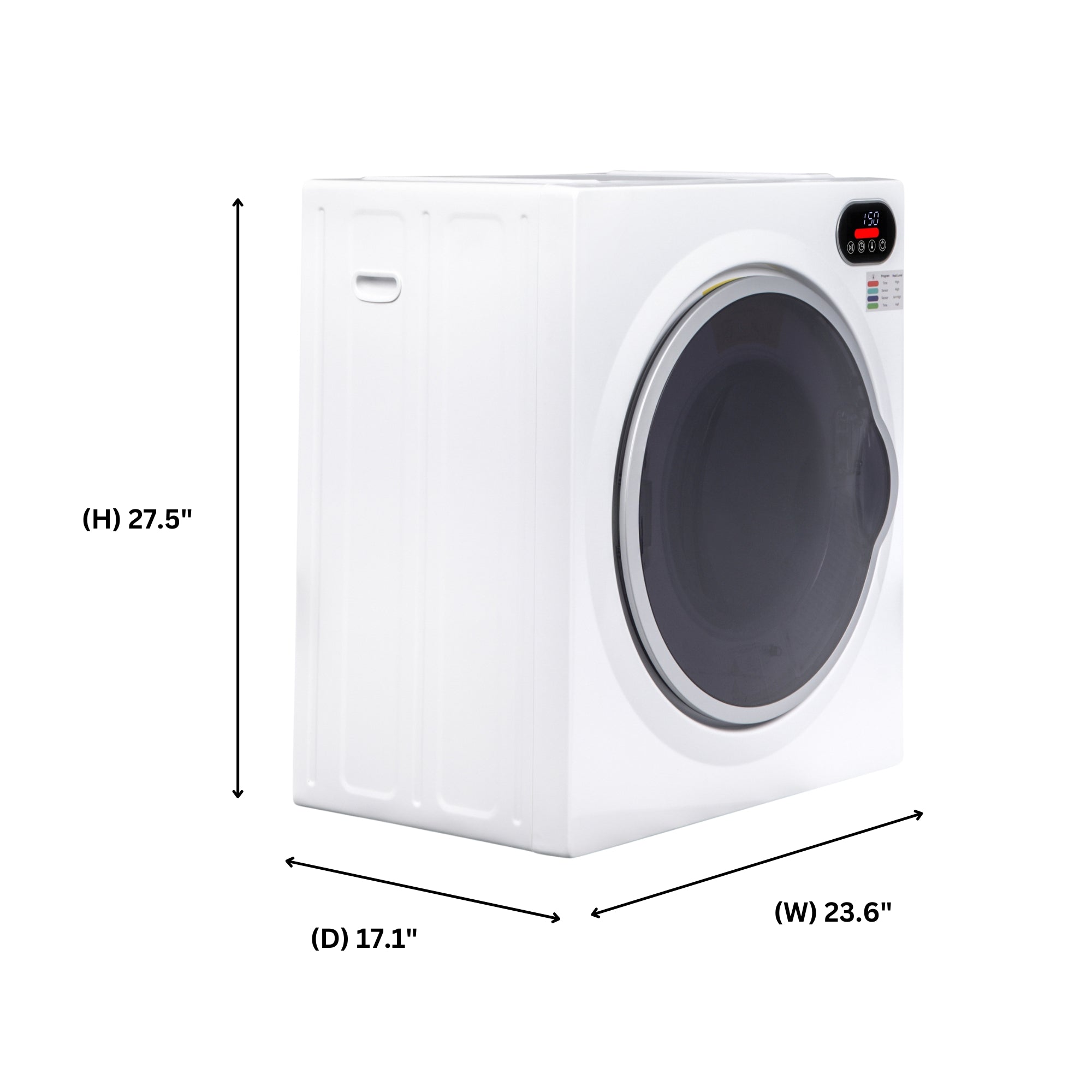 Conserv Ultra Compact Short Vented SENSOR Dryer 2.6cf/10lb LED Ops 110V/1400W Conserv Ultra Compact Short Vented SENSOR Dryer 2.6cf/10lb LED Ops 110V/1400W