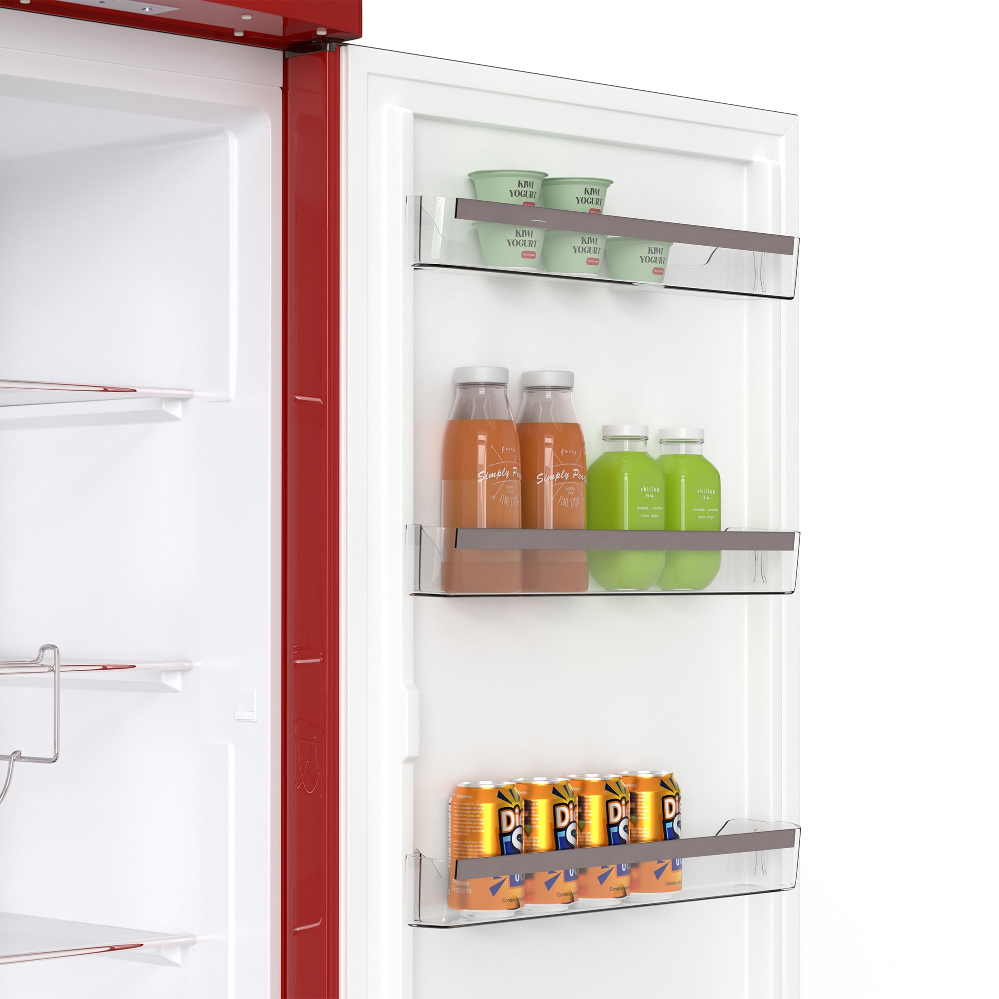 Conserv 24in Retro Set Refrigerator 11cf + Upright Freezer 8.3cf E-Star 110V Conserv 24in Retro Set Refrigerator 11cf + Upright Freezer 8.3cf E-Star 110V