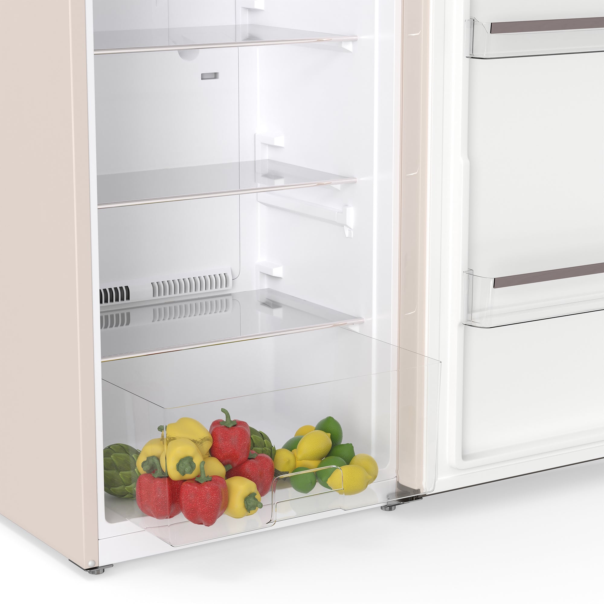 Conserv 24in Retro Set Refrigerator 11cf + Upright Freezer 8.3cf E-Star 110V Conserv 24in Retro Set Refrigerator 11cf + Upright Freezer 8.3cf E-Star 110V