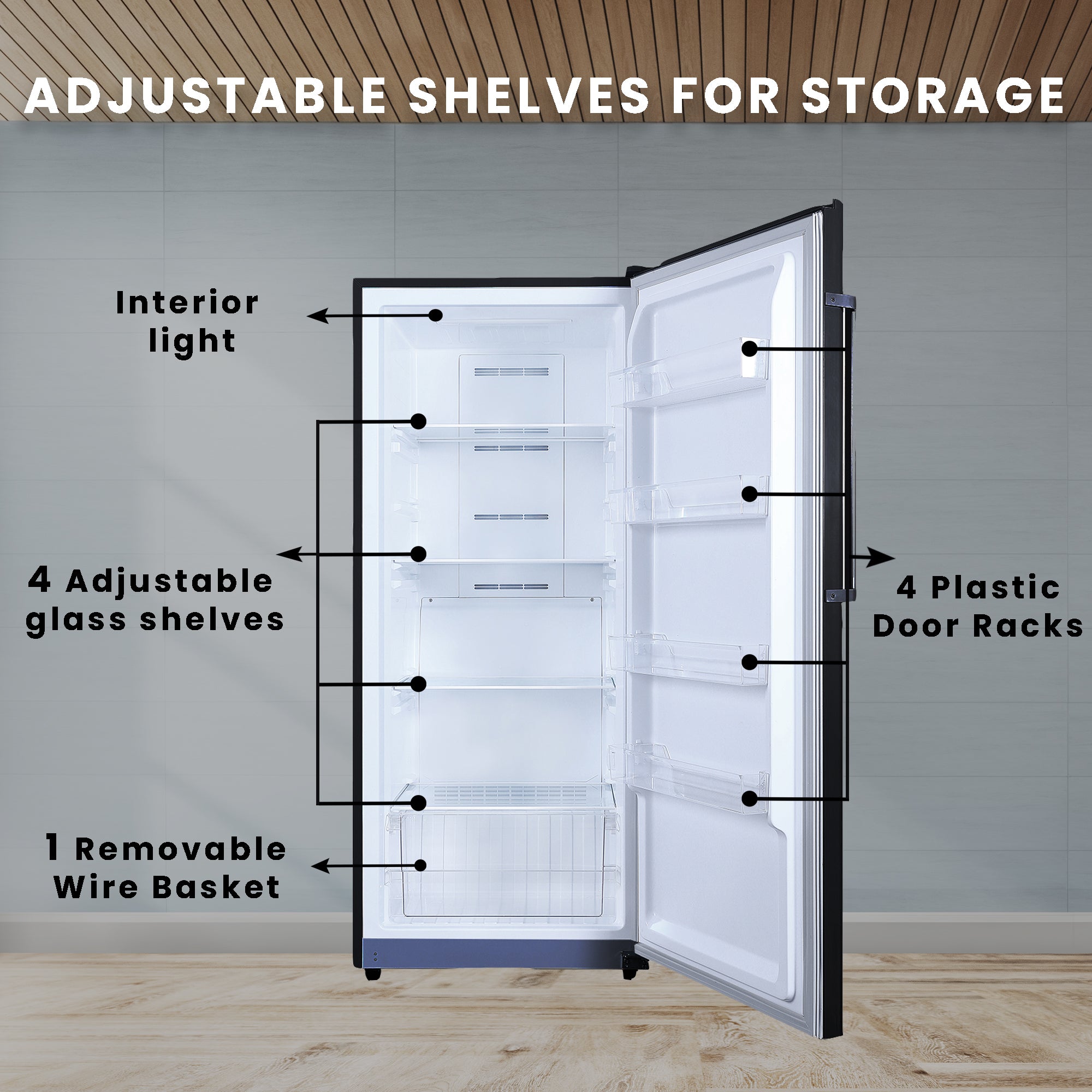 Conserv 14cf Upright Freezer CONVERTIBLE REF Garage Ready E-Star 28in wide 110V Conserv 14cf Upright Freezer CONVERTIBLE REF Garage Ready E-Star 28in wide 110V