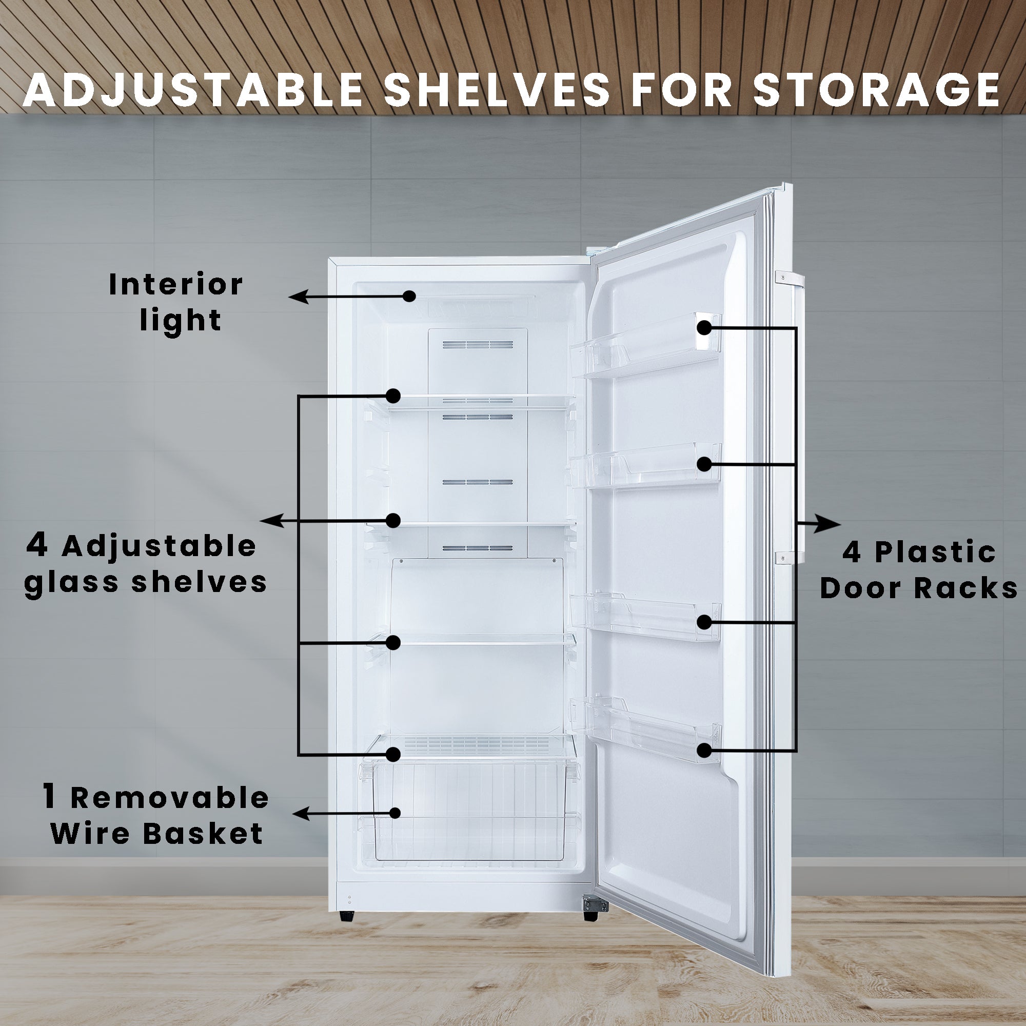 Conserv 14cf Upright Freezer CONVERTIBLE REF Garage Ready E-Star 28in wide 110V Conserv 14cf Upright Freezer CONVERTIBLE REF Garage Ready E-Star 28in wide 110V