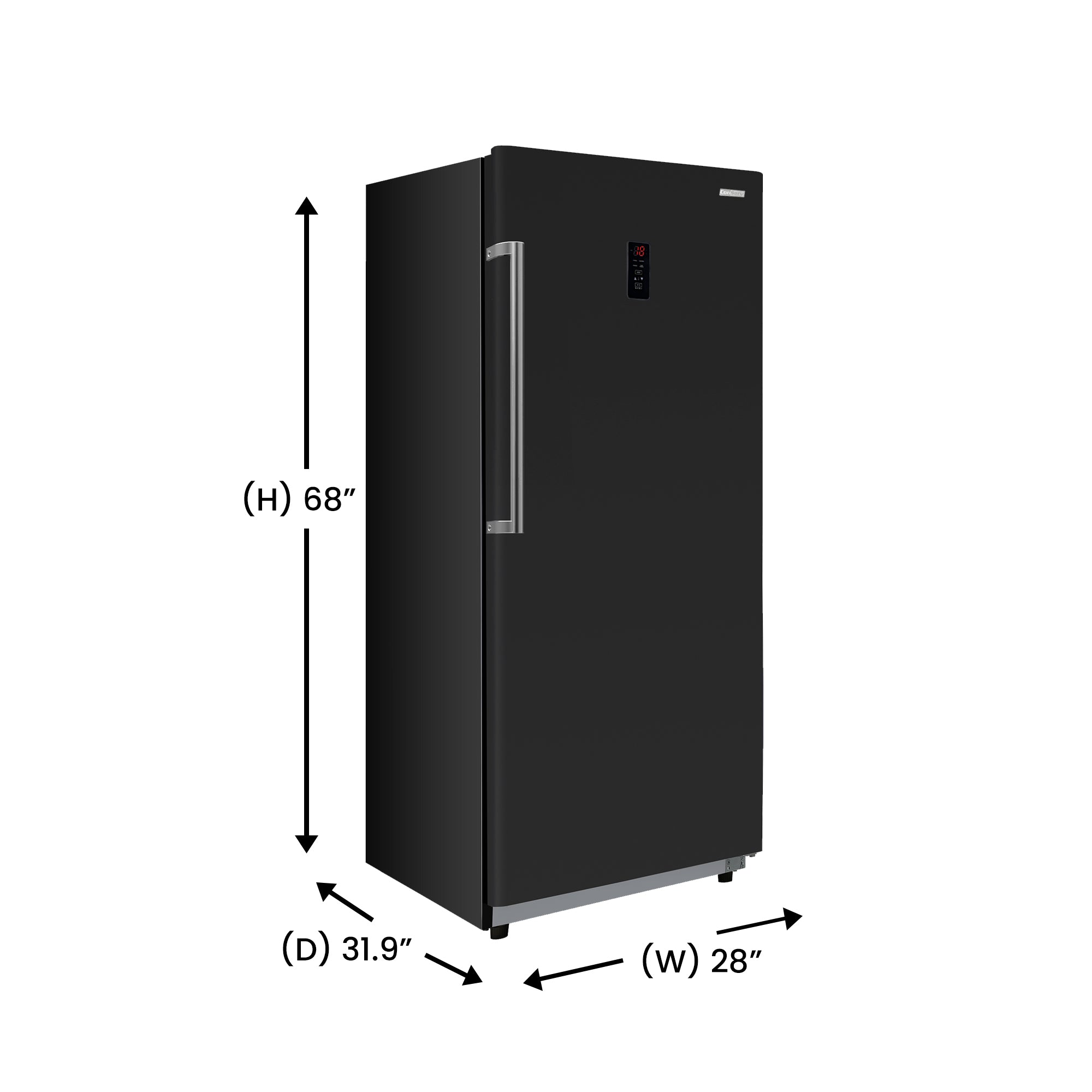 Conserv 17cf Upright Freezer CONVERTIBLE REF Garage Ready E-Star 28in wide 110V Conserv 17cf Upright Freezer CONVERTIBLE REF Garage Ready E-Star 28in wide 110V