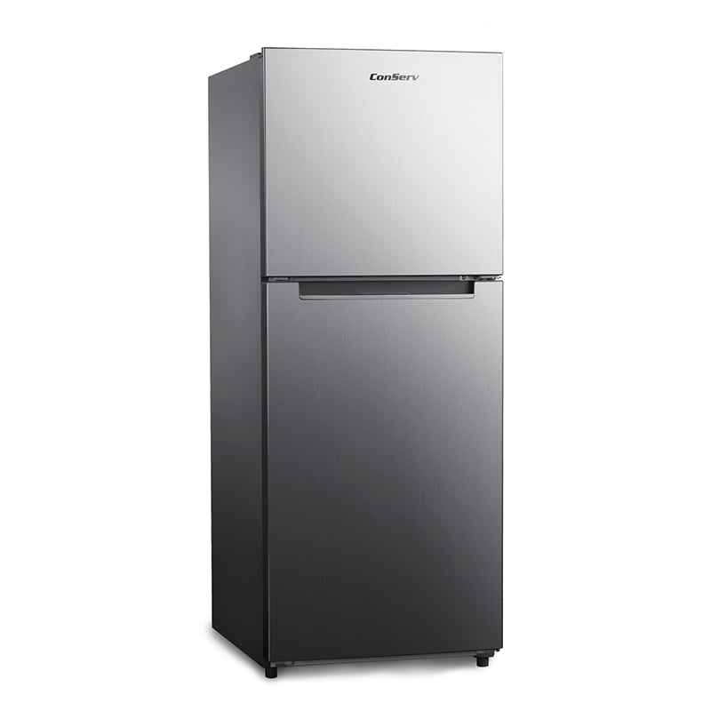 24" Wide 10 cu.ft.Top Freezer Refrigerator Stainless Conserv Appliances