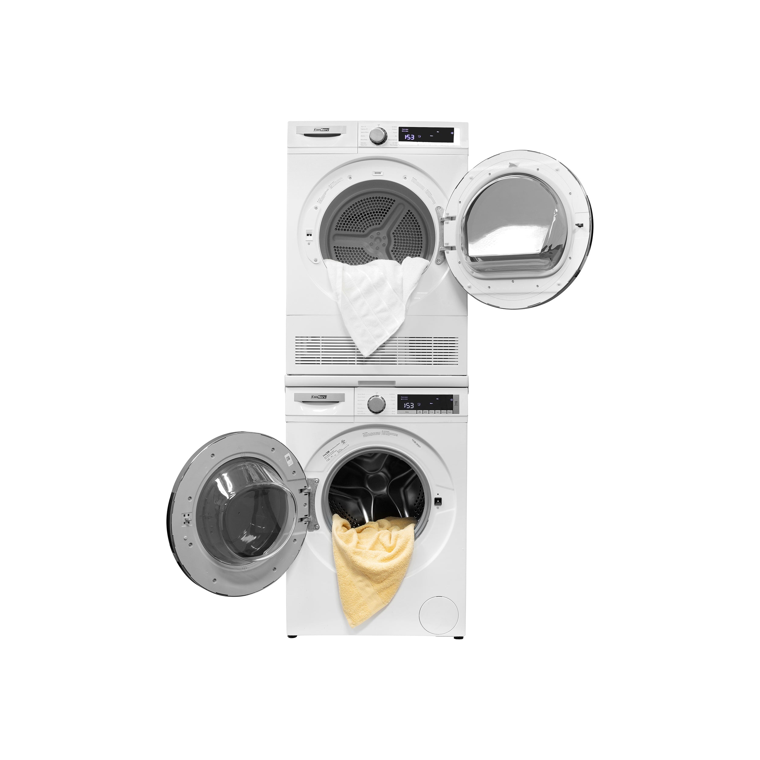 Conserv LUXURY Washer 2.2cf 110V+Condensing Dryer 4cf 220V 2 Year Warranty Conserv LUXURY Washer 2.2cf 110V+Condensing Dryer 4cf 220V 2 Year Warranty