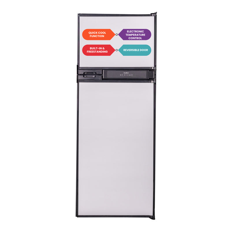 Conserv 12V/DC Refrigerator Freezer 10cf Stainless for RV BOAT OFF-GRID 2 Doors Conserv 12V/DC Refrigerator Freezer 10cf Stainless for RV BOAT OFF-GRID 2 Doors