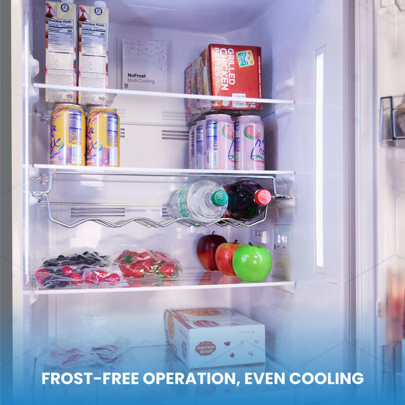 Conserv 12cf No Frost Bottom Freezer Refrigerator Wine Rack GARAGE READY E-Star Conserv 12cf No Frost Bottom Freezer Refrigerator Wine Rack GARAGE READY E-Star
