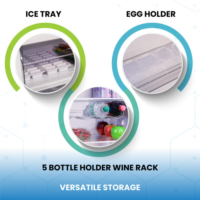 Conserv 12cf No Frost Bottom Freezer Refrigerator Wine Rack GARAGE READY E-Star Conserv 12cf No Frost Bottom Freezer Refrigerator Wine Rack GARAGE READY E-Star