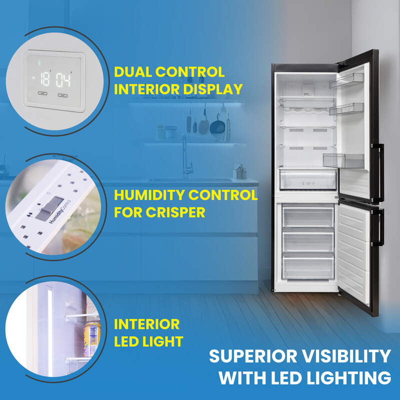 Conserv 12cf No Frost Bottom Freezer Refrigerator Wine Rack GARAGE READY E-Star Conserv 12cf No Frost Bottom Freezer Refrigerator Wine Rack GARAGE READY E-Star