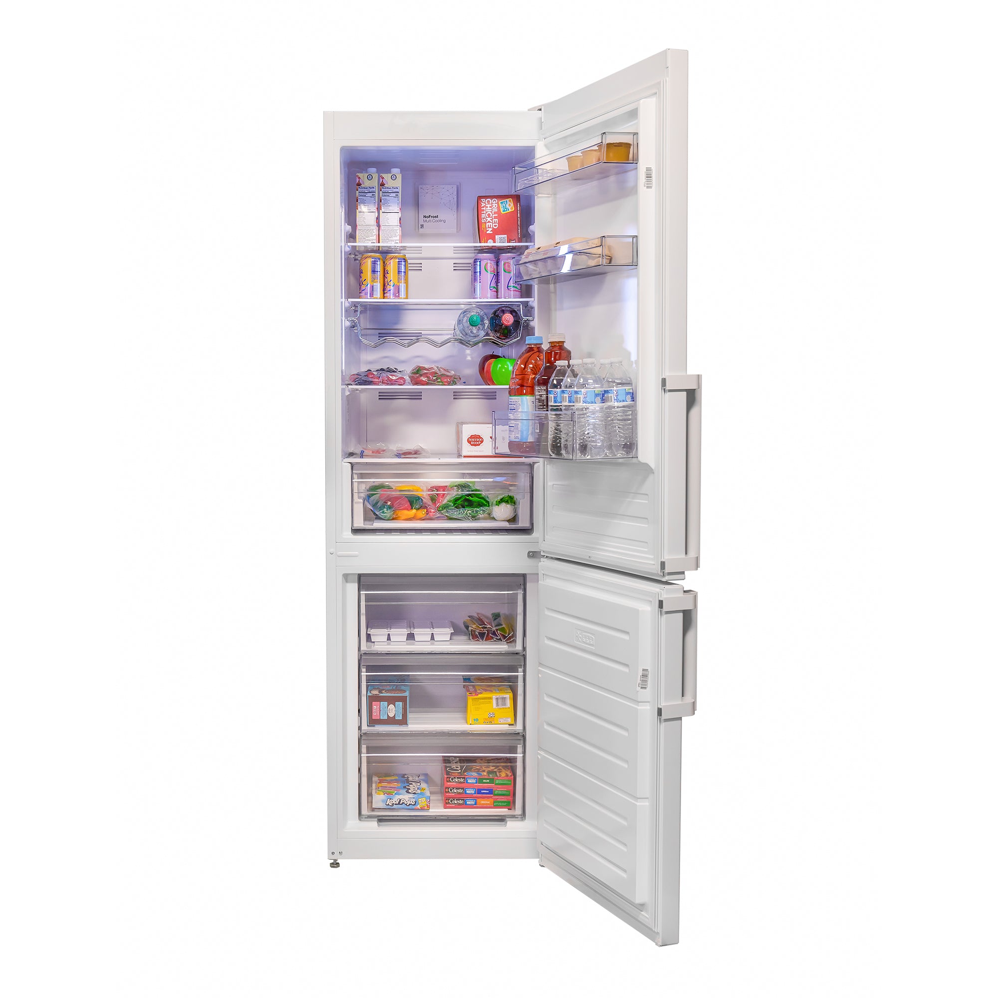 Conserv 12cf No Frost Bottom Freezer Refrigerator Wine Rack GARAGE READY E-Star Conserv 12cf No Frost Bottom Freezer Refrigerator Wine Rack GARAGE READY E-Star