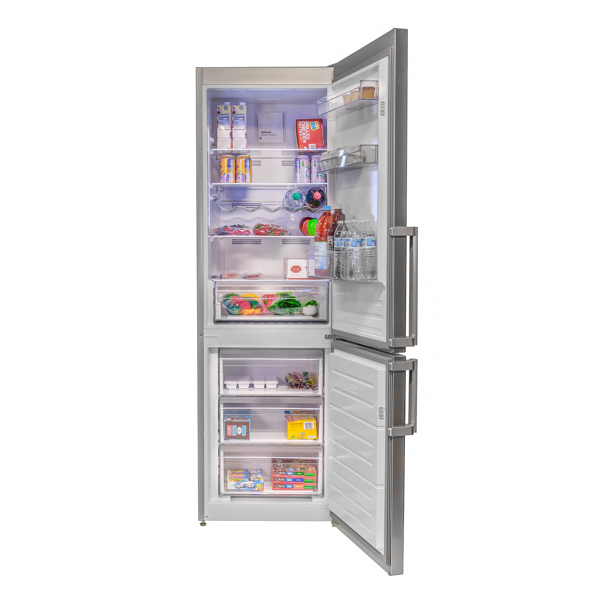 Conserv 12cf No Frost Bottom Freezer Refrigerator Wine Rack GARAGE READY E-Star Conserv 12cf No Frost Bottom Freezer Refrigerator Wine Rack GARAGE READY E-Star