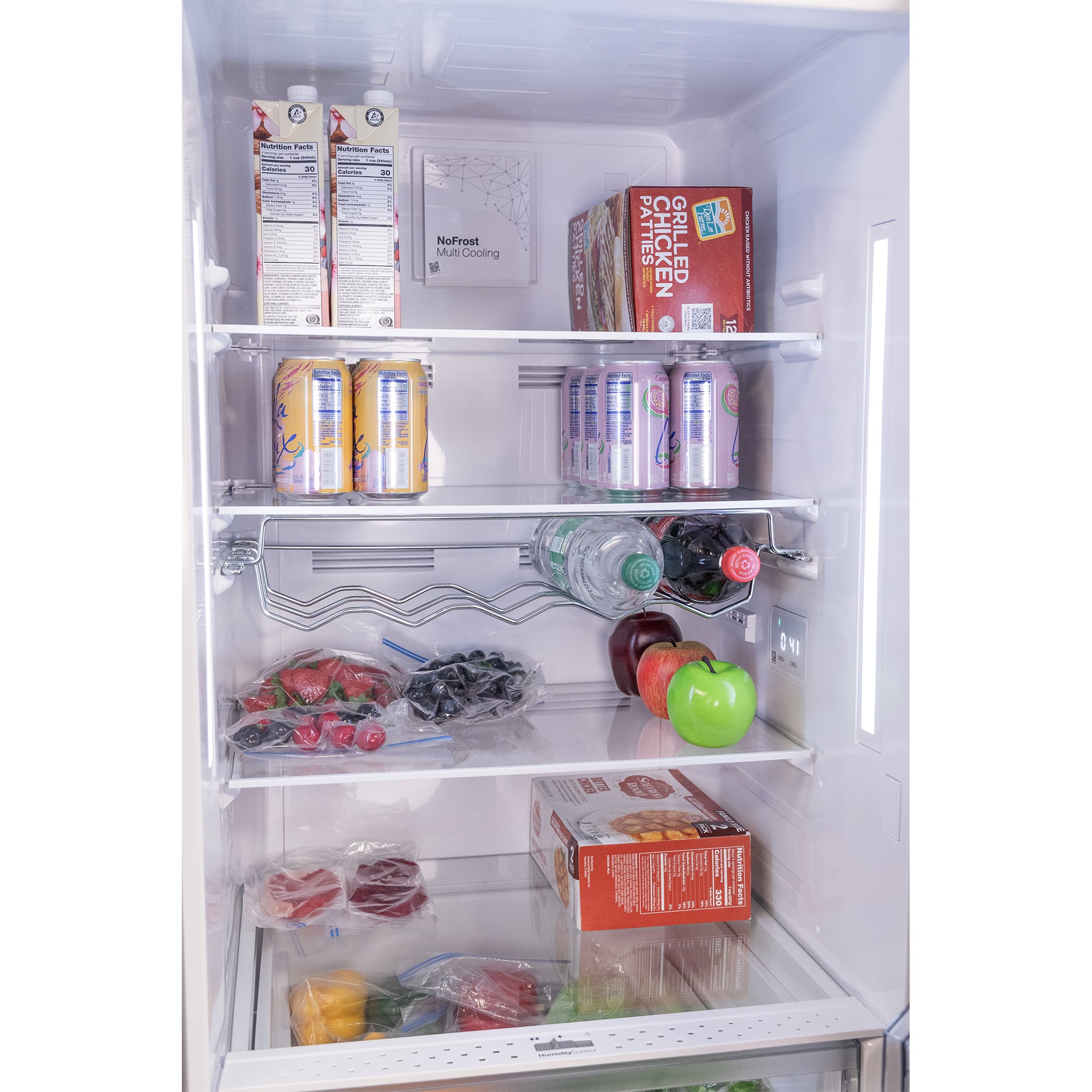 Conserv 12cf No Frost Bottom Freezer Refrigerator Wine Rack GARAGE READY E-Star Conserv 12cf No Frost Bottom Freezer Refrigerator Wine Rack GARAGE READY E-Star