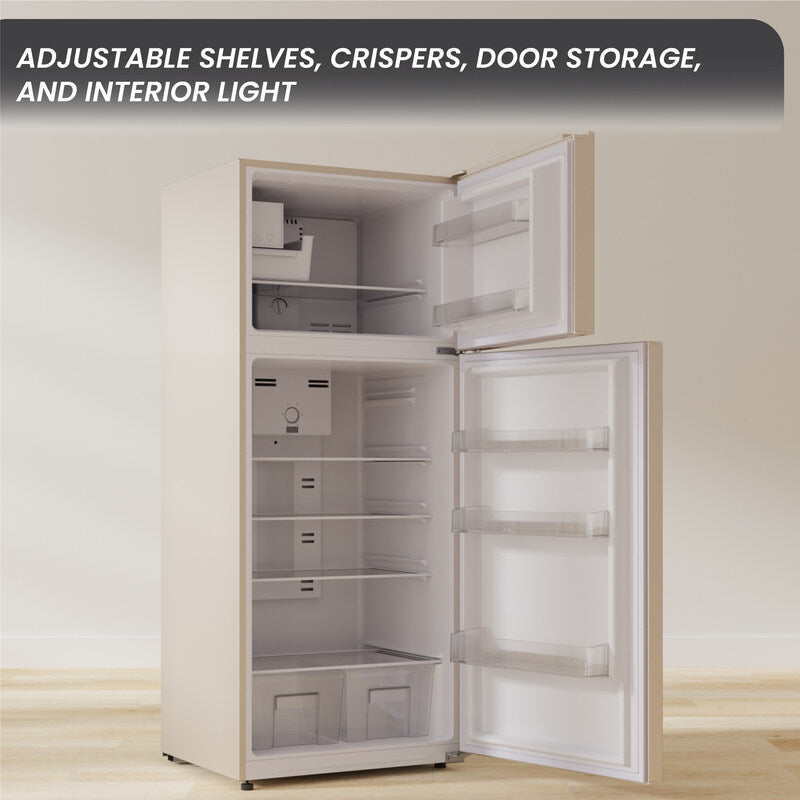 Conserv 30 in. RETRO Refrigerator 18cf Top Mount w/Factory installed ICE MAKER 110V w/Retro Handle Conserv 30 in. RETRO Refrigerator 18cf Top Mount w/Factory installed ICE MAKER 110V w/Retro Handle