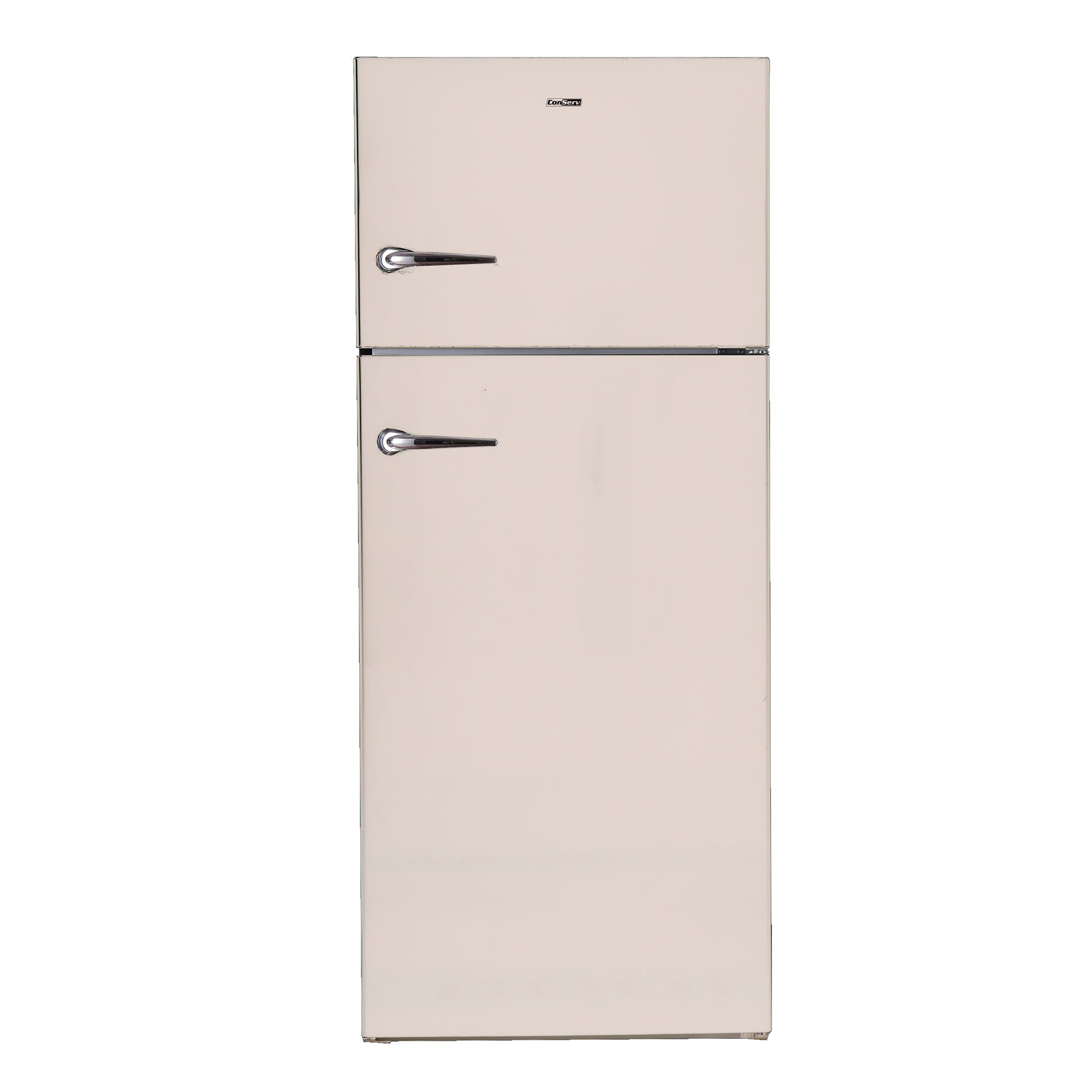 Conserv 30 in. RETRO Refrigerator 18cf Top Mount w/Factory installed ICE MAKER 110V w/Retro Handle Conserv 30 in. RETRO Refrigerator 18cf Top Mount w/Factory installed ICE MAKER 110V w/Retro Handle