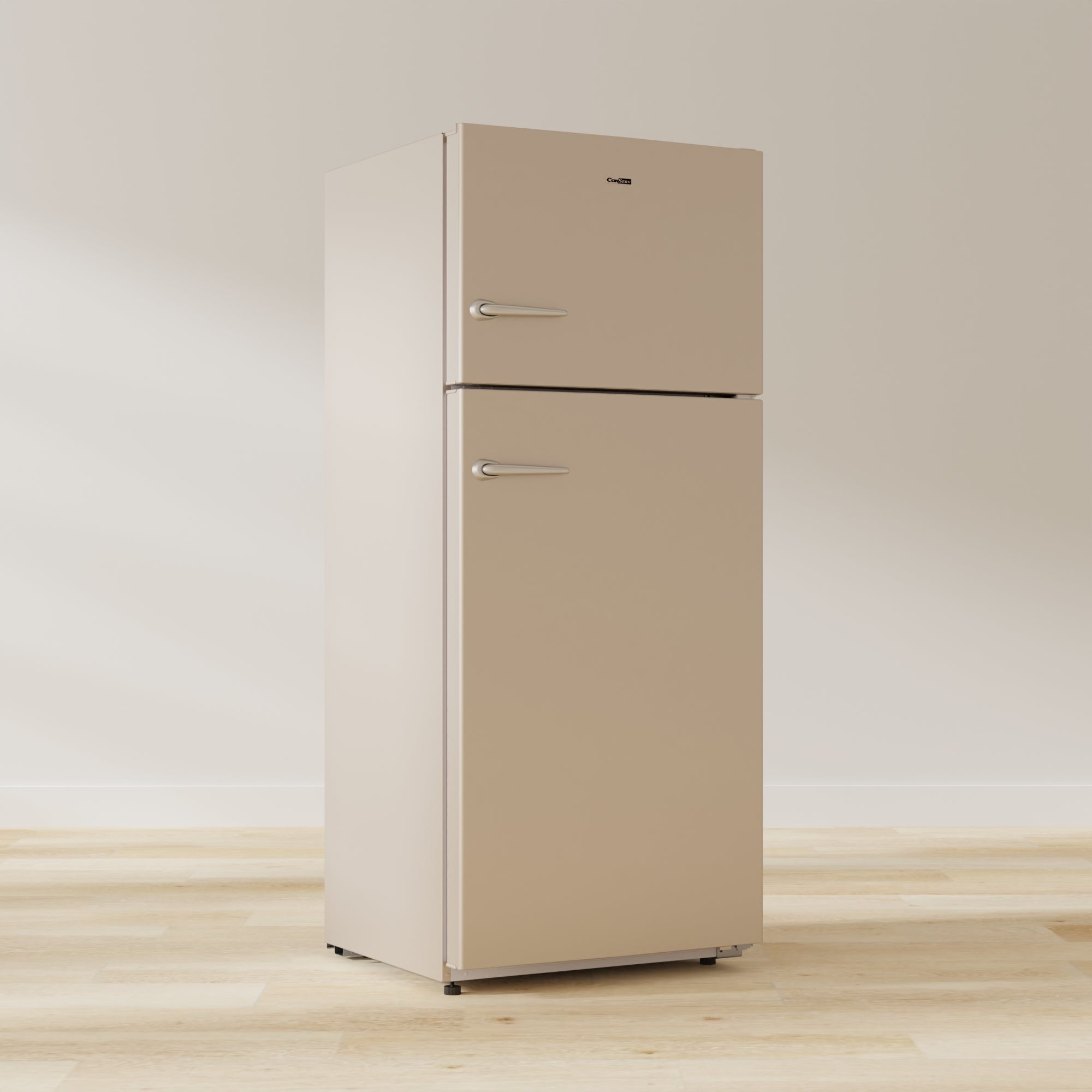 Conserv 30 in. RETRO Refrigerator 18cf Top Mount w/Factory installed ICE MAKER 110V w/Retro Handle Conserv 30 in. RETRO Refrigerator 18cf Top Mount w/Factory installed ICE MAKER 110V w/Retro Handle