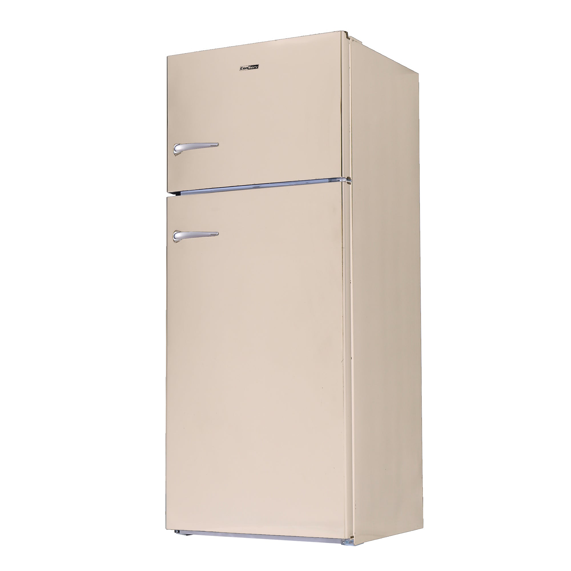 Conserv 30 in. RETRO Refrigerator 18cf Top Mount w/Factory installed ICE MAKER 110V w/Retro Handle Conserv 30 in. RETRO Refrigerator 18cf Top Mount w/Factory installed ICE MAKER 110V w/Retro Handle