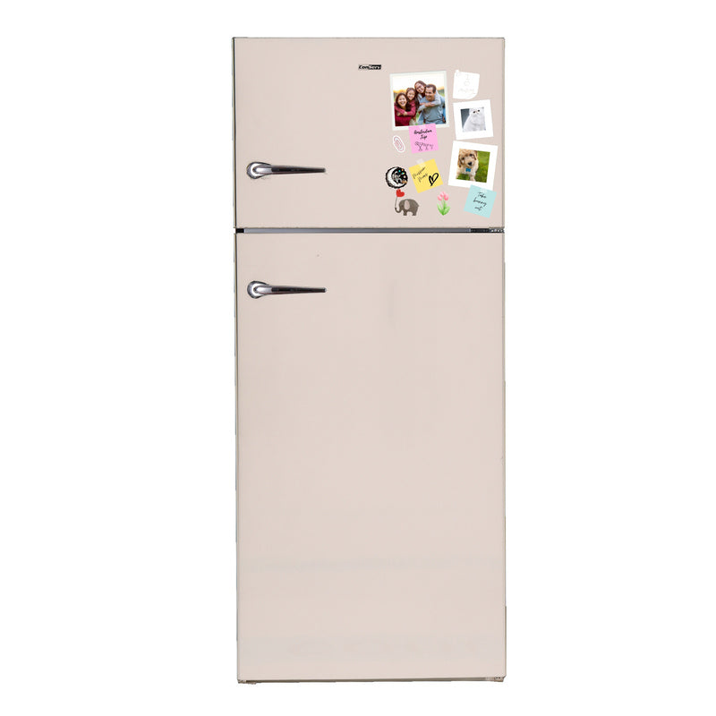 Conserv 30 in. RETRO Refrigerator 18cf Top Mount w/Factory installed ICE MAKER 110V w/Retro Handle Conserv 30 in. RETRO Refrigerator 18cf Top Mount w/Factory installed ICE MAKER 110V w/Retro Handle
