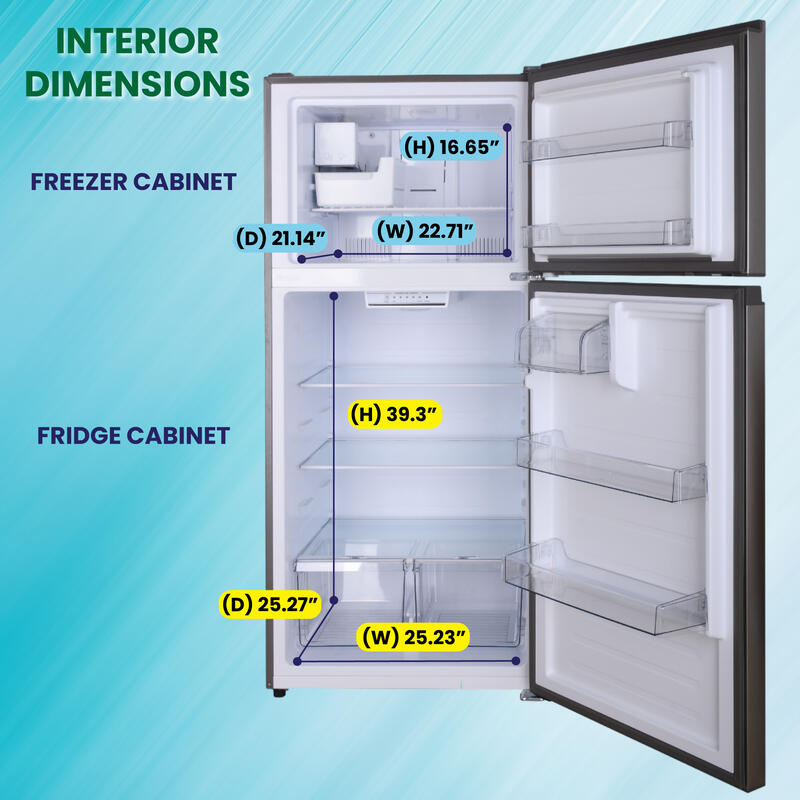 Conserv 30in Apartment Refrigerator 18cf Top Freezer FACTORY INSTALLED ICE MAKER E-Star 110V Conserv 30in Apartment Refrigerator 18cf Top Freezer FACTORY INSTALLED ICE MAKER E-Star 110V