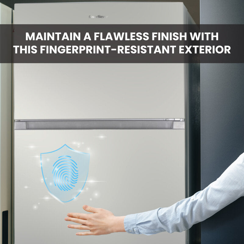 Conserv 30in Apartment Refrigerator 18cf Top Freezer FACTORY INSTALLED ICE MAKER E-Star 110V Conserv 30in Apartment Refrigerator 18cf Top Freezer FACTORY INSTALLED ICE MAKER E-Star 110V