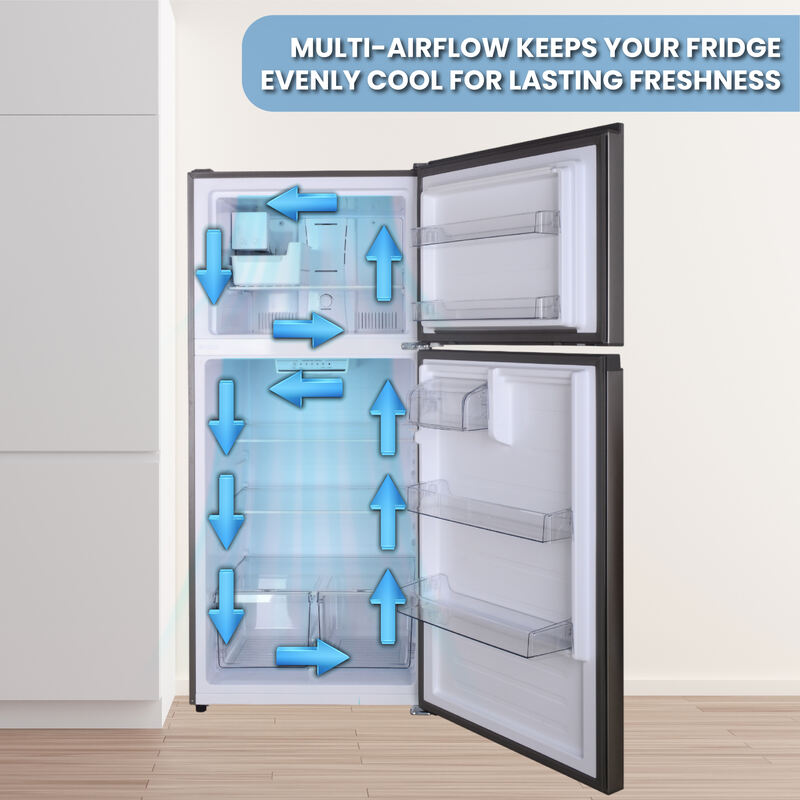 Conserv 30in Apartment Refrigerator 18cf Top Freezer FACTORY INSTALLED ICE MAKER E-Star 110V Conserv 30in Apartment Refrigerator 18cf Top Freezer FACTORY INSTALLED ICE MAKER E-Star 110V