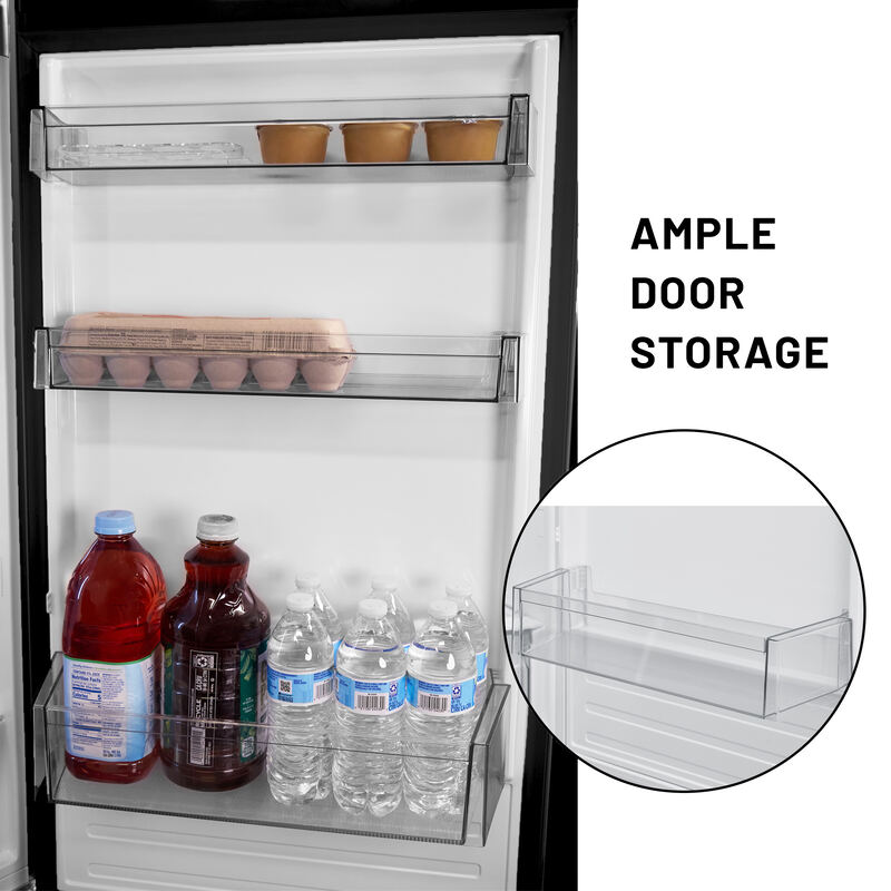 Conserv 12cf No Frost Bottom Freezer Refrigerator Wine Rack GARAGE READY E-Star Conserv 12cf No Frost Bottom Freezer Refrigerator Wine Rack GARAGE READY E-Star