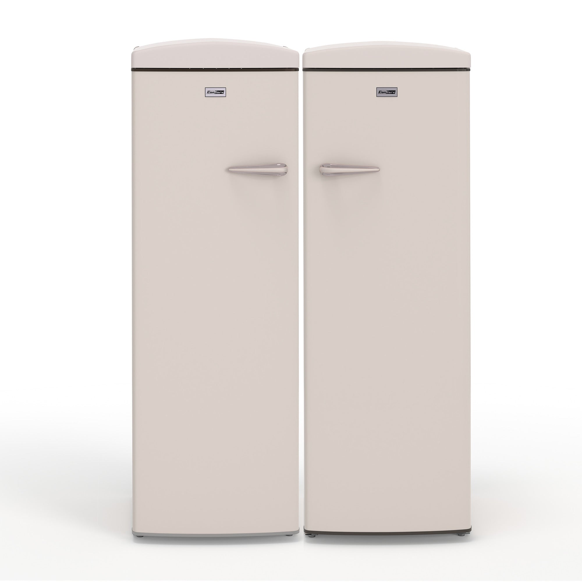 Conserv 24in Retro Set Refrigerator 11cf + Upright Freezer 8.3cf E-Star 110V Conserv 24in Retro Set Refrigerator 11cf + Upright Freezer 8.3cf E-Star 110V