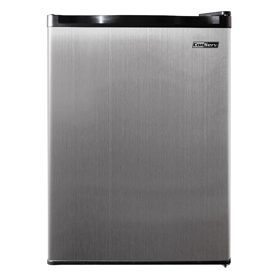 Magic Chef 4.4 Cubic Foot Refrigerator/Freezer (Stainless St