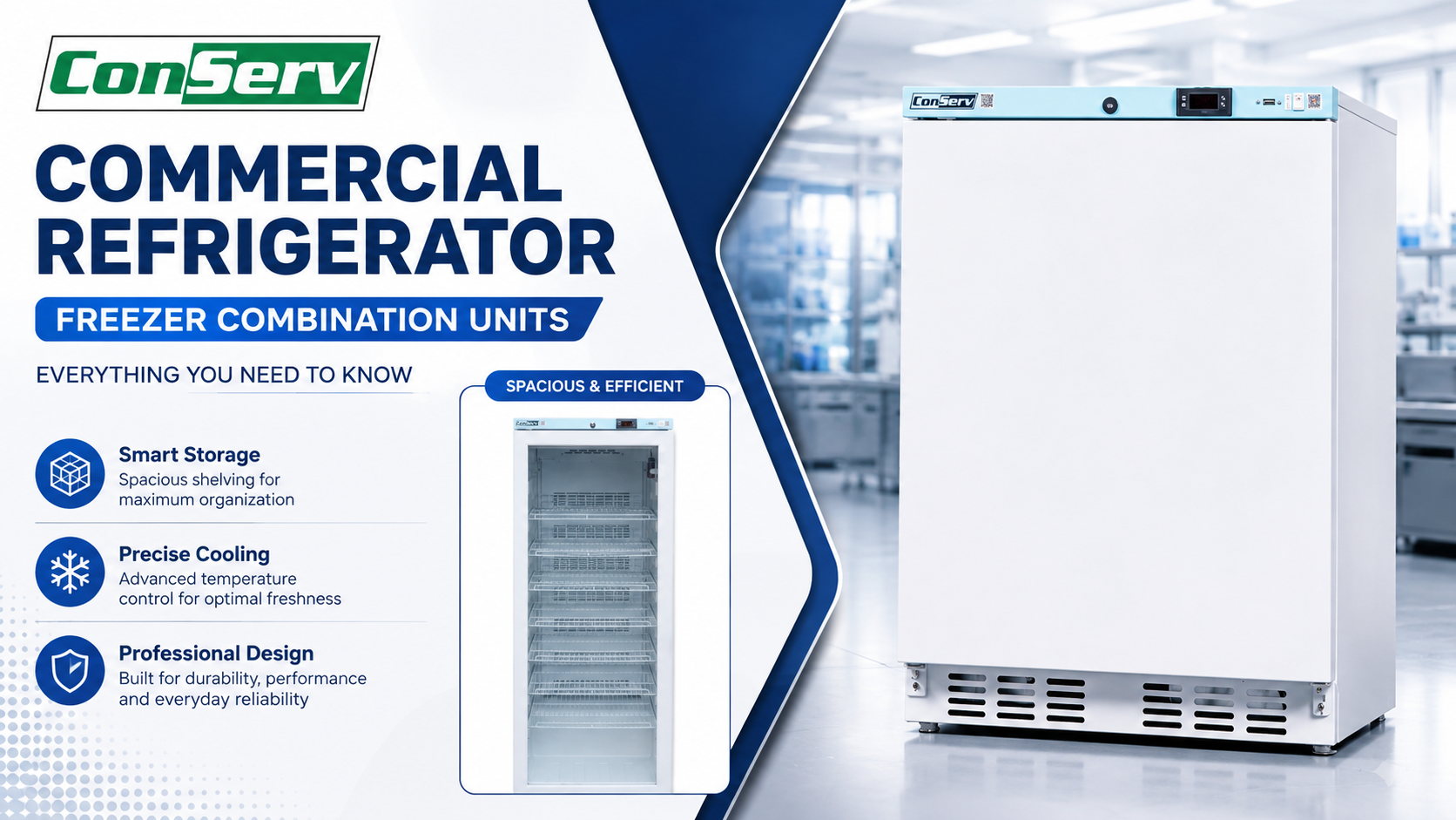 Commercial Refrigerator Freezer Combination Units: Everything You Need to Know