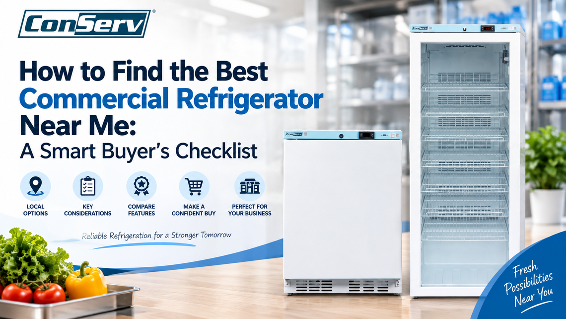 How to Find the Best Commercial Refrigerator Near Me: A Smart Buyer's Checklist