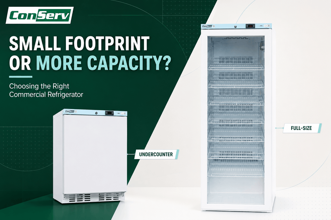 Commercial Undercounter Refrigerator vs Full-Size Models: Which Is Better?