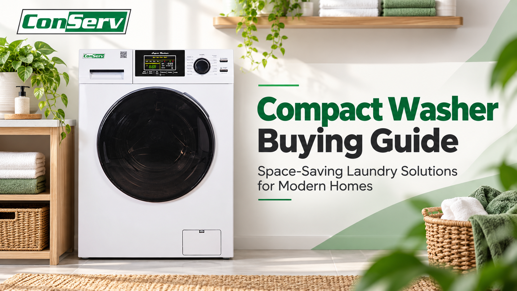 Compact Washer Buying Guide: Space-Saving Laundry Solutions for Modern Homes