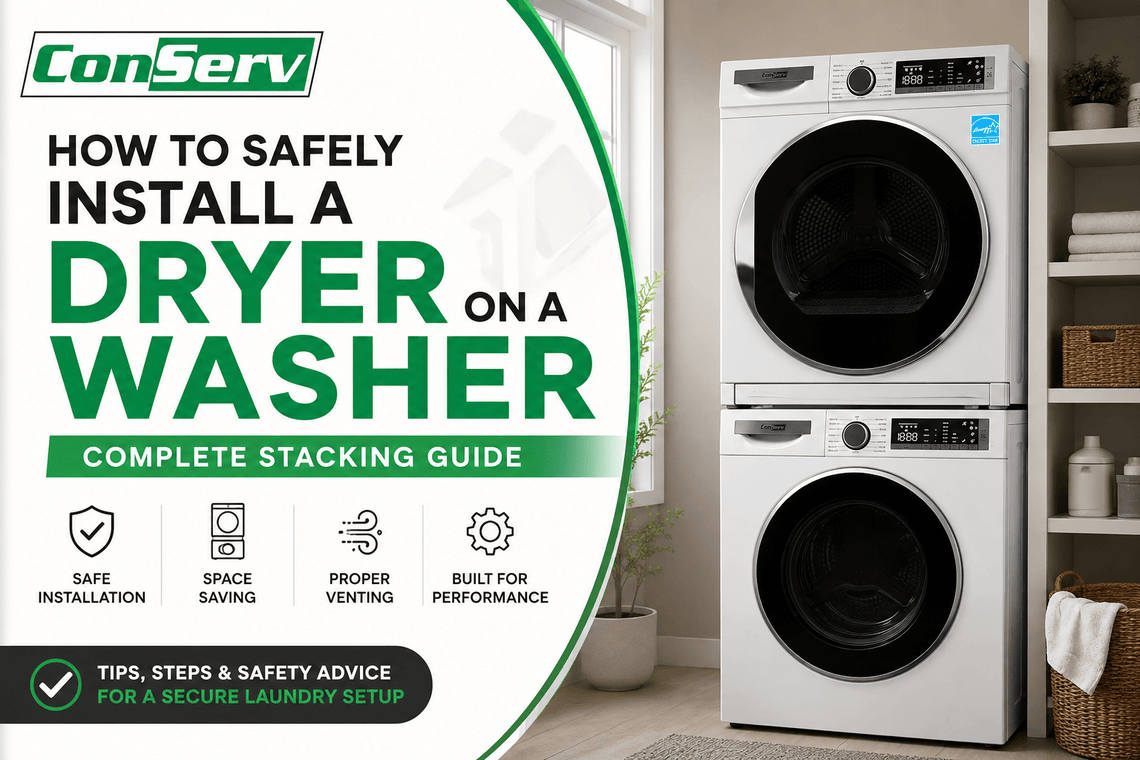 How to Safely Install a Dryer on a Washer: Complete Stacking Guide