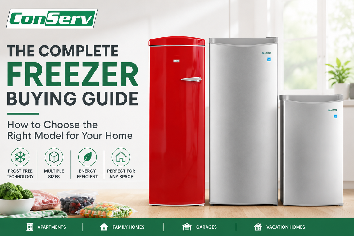 The Complete Freezer Buying Guide: How to Choose the Right Model for Your Home