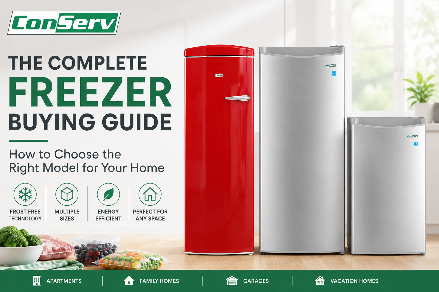 The Complete Freezer Buying Guide: How to Choose the Right Model for Your Home