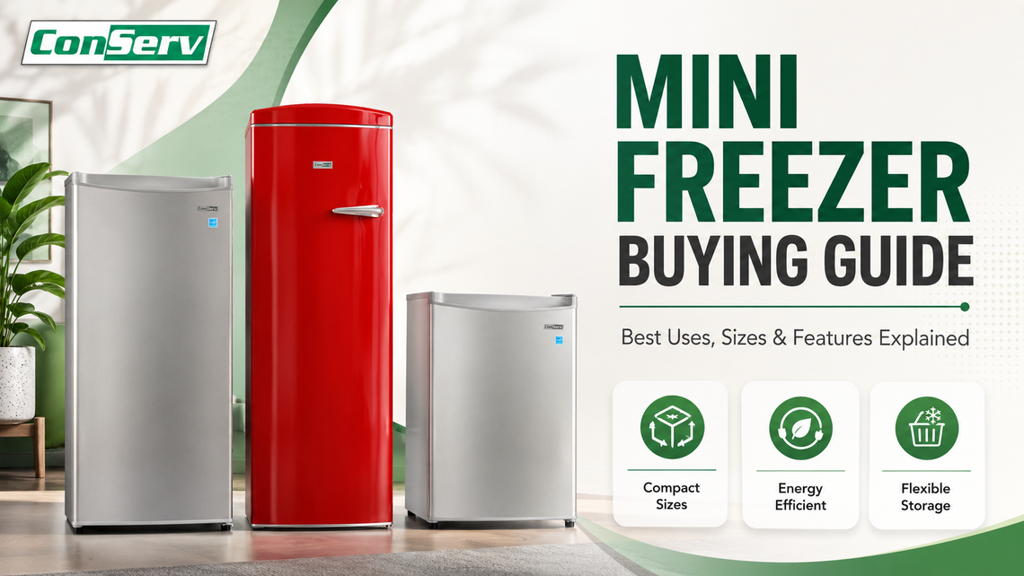 Mini Freezer Buying Guide: Best Uses, Sizes, and Features Explained