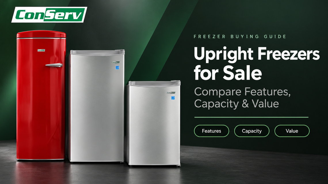 Upright Freezers for Sale: Comparing Features, Capacity, and Value