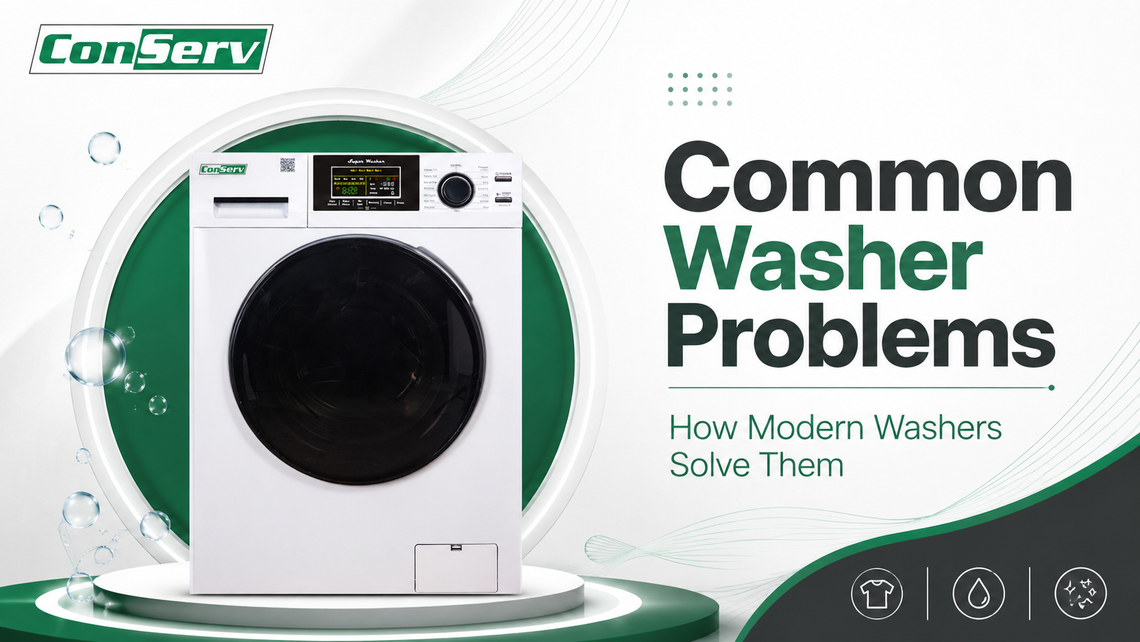 Common Washer Problems and How Modern Washers Solve Them